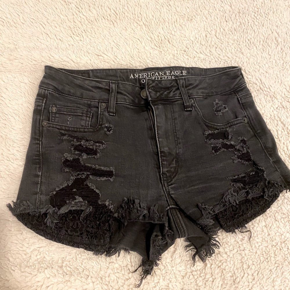 American Eagle ripped Jean shorts